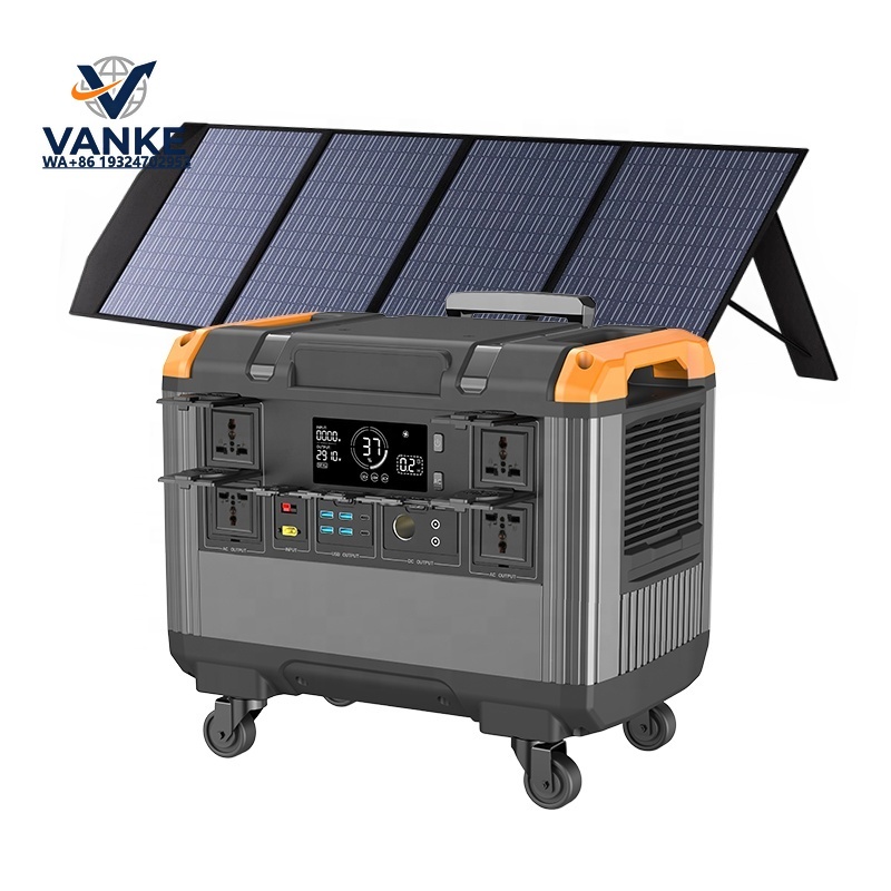 Portable Power Station - 3 kW 3kVA Leistungsstarker Solarstromgenerator 300