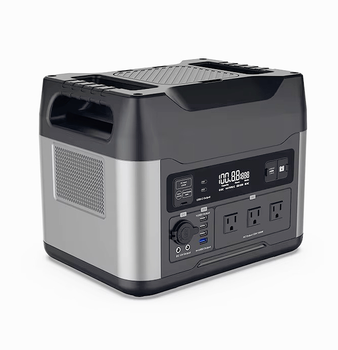 Portable Power Station - Powerbanks & Powerstation für 3000W LiFePO4-Batterie-Backup