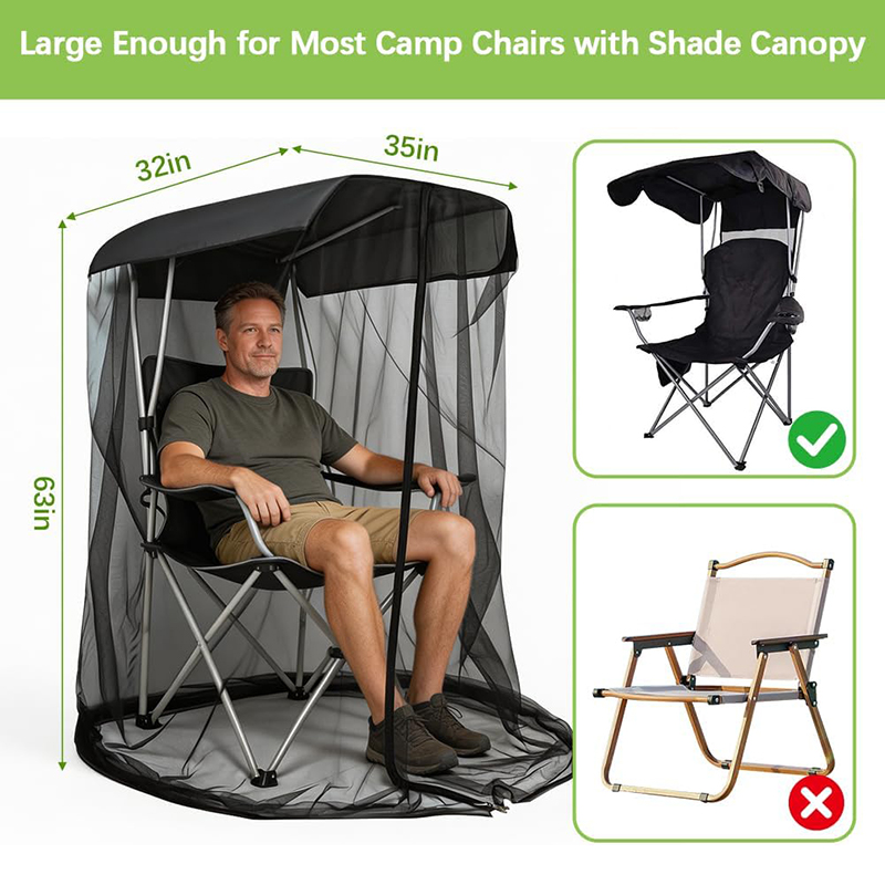 Einpersonen-Outdoor-Moskitonet – Outdoor Camping Bug Zapper Bewertung und Preis