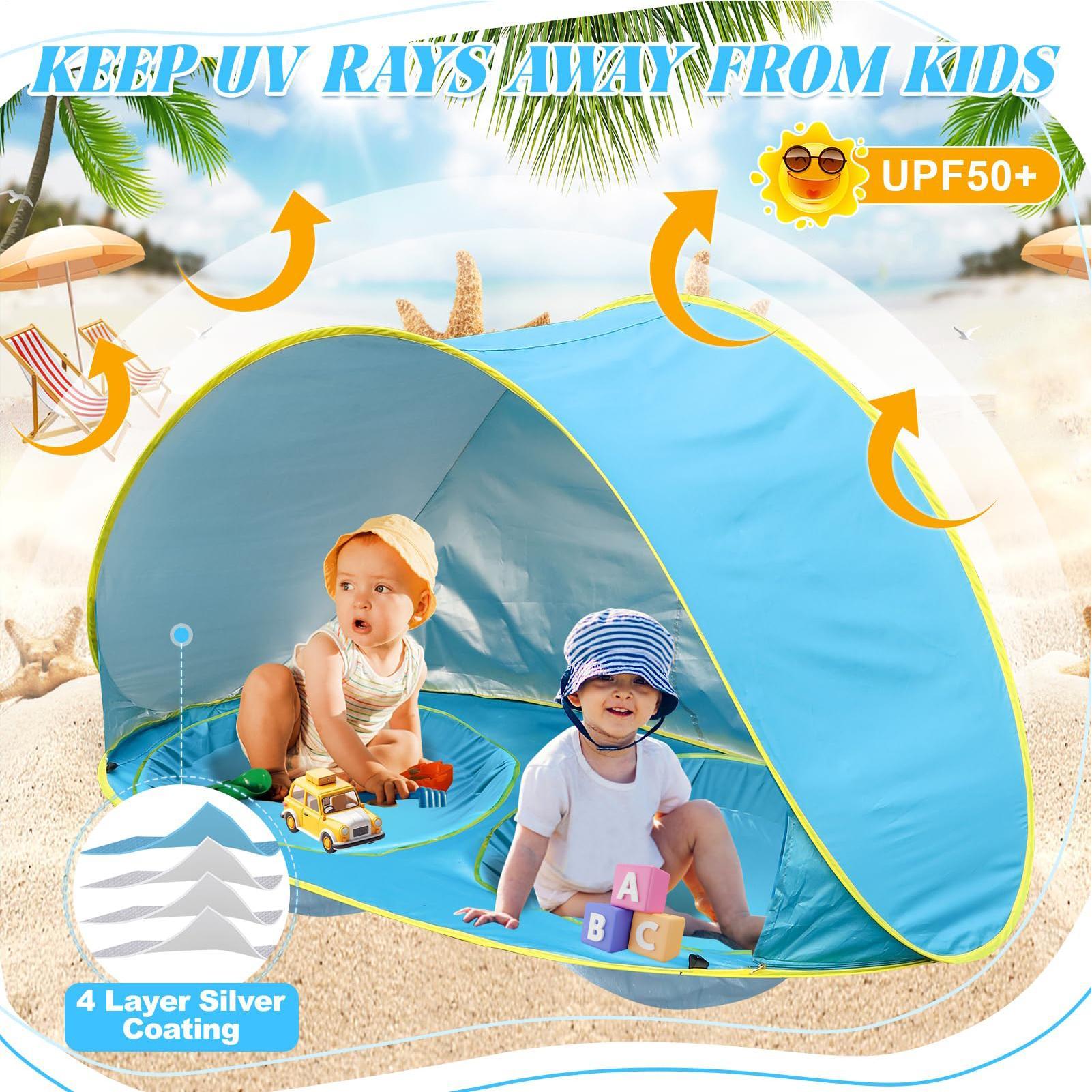 Kinder-Strandzelt mit Pool, UV – Outdoor Camping Bug Zapper Bewertung und Preis