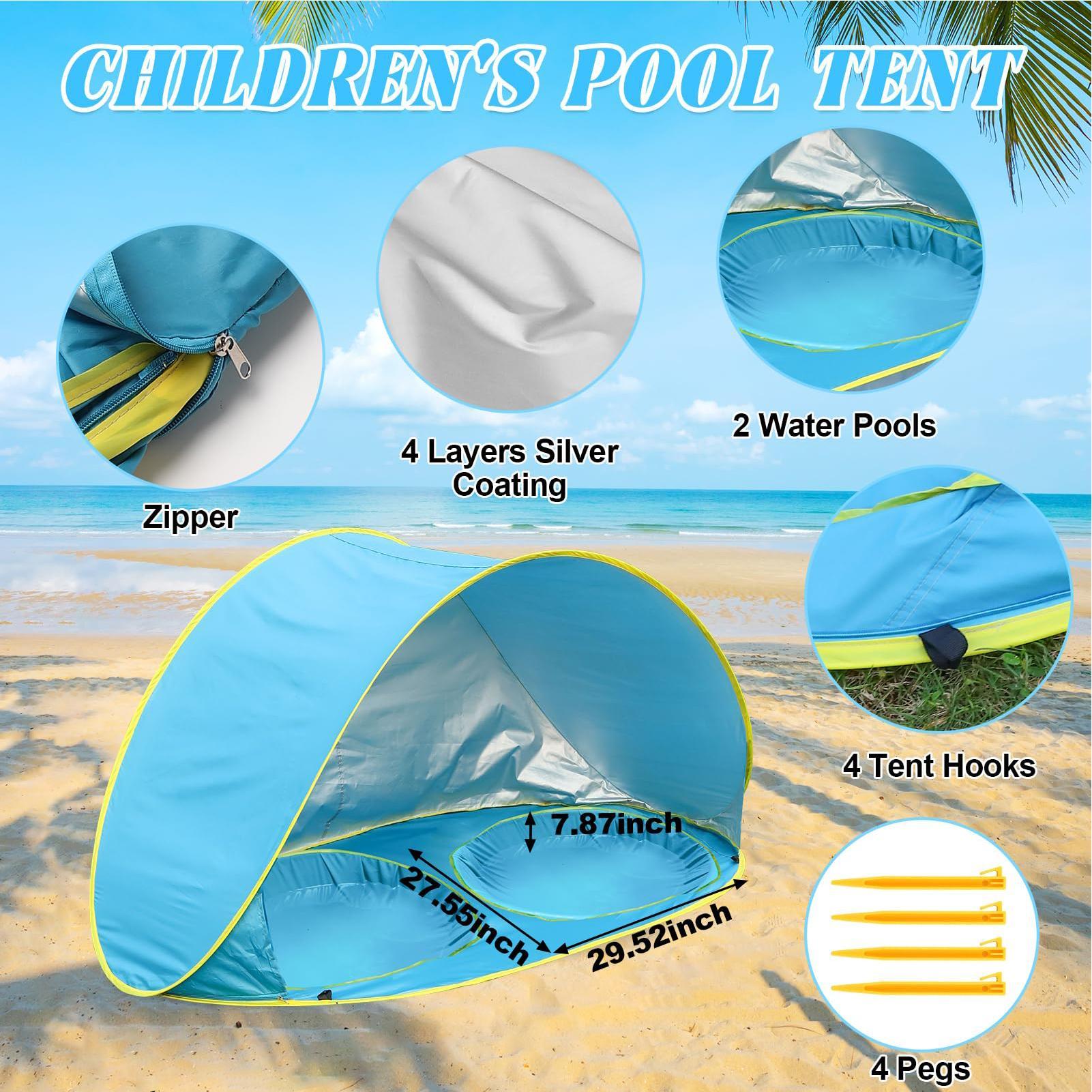 Kinder-Strandzelt mit Pool, UV – Outdoor Camping Bug Zapper Bewertung und Preis