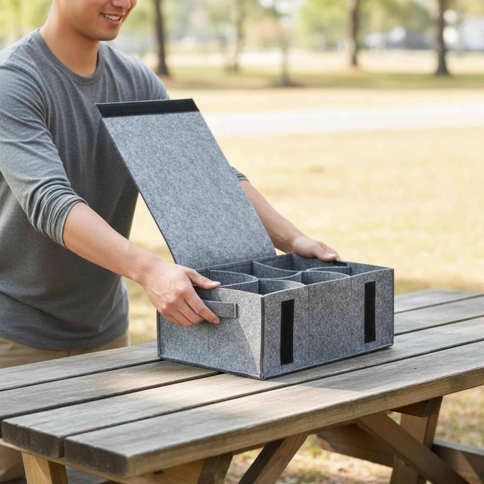 Filz-Aufbewahrungstasche für d – Outdoor Camping Kitchen Bewertung und Preis