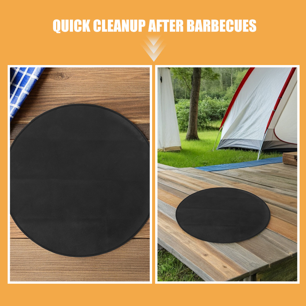 Runde feuerfeste Grillmatte 24 – Outdoor Camping Fire Pit Bewertung und Preis