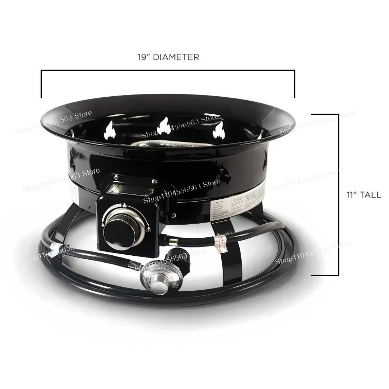 Tragbare Propan-Feuerstelle 58 – Outdoor Camping Fire Pit Bewertung und Preis