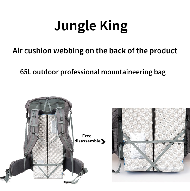 JungleKing CY1040 Wasserabweis – Lightweight Backpack 65L Bewertung und Preis