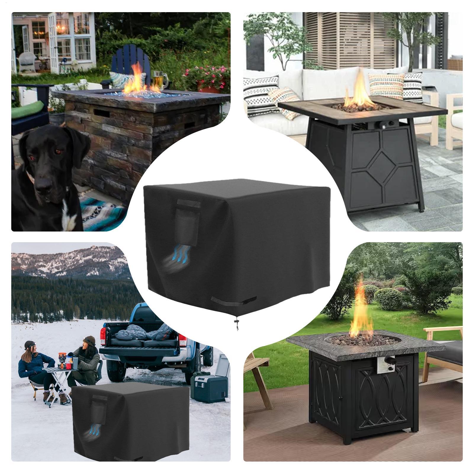 Feuerstellen-Abdeckung, quadra – Outdoor Camping Fire Pit Bewertung und Preis