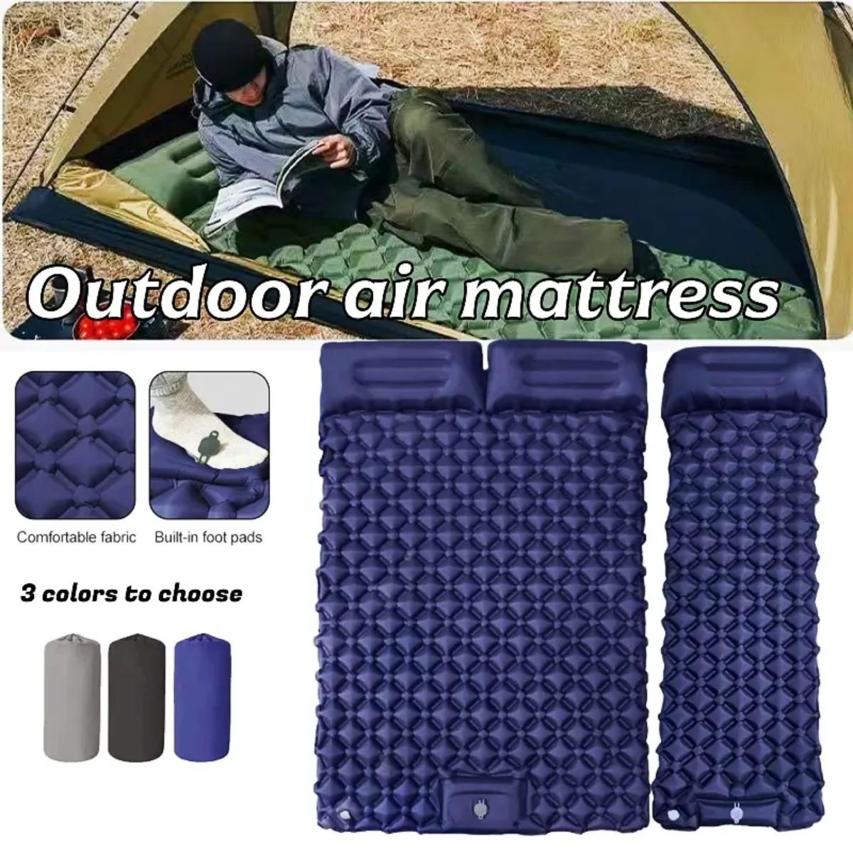 Einzel- und Doppel-Luftmatratz – Outdoor Camping Carpet Bewertung und Preis