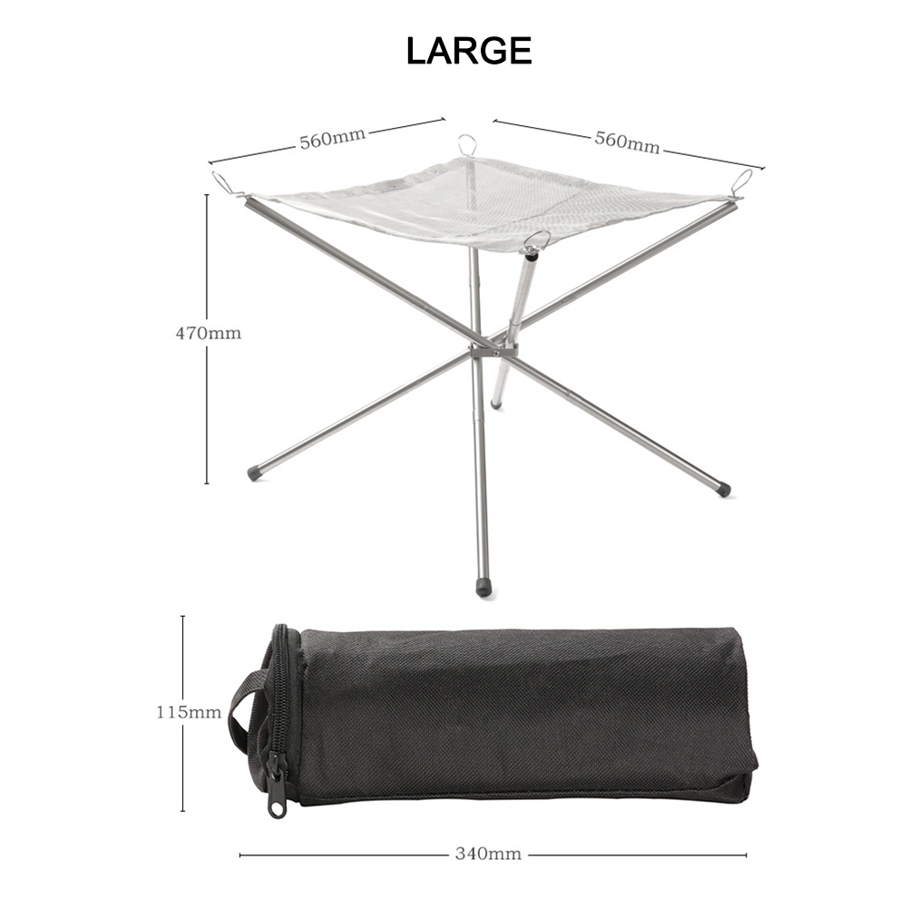 Tragbare Camping Feuerstelle G – Outdoor Camping Fire Pit Bewertung und Preis