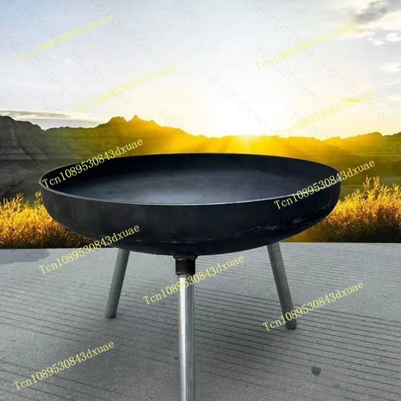 80cm Große Gusseisen-Feuerscha – Outdoor Camping Fire Pit Bewertung und Preis