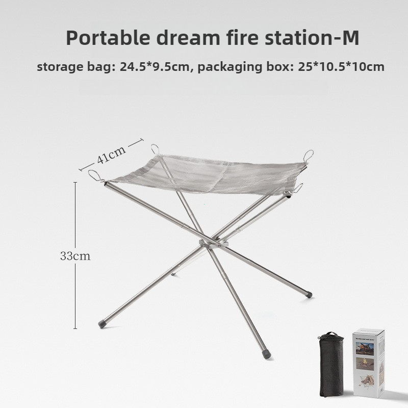 Tragbare Feuerstelle Langlebig – Outdoor Camping Fire Pit Bewertung und Preis