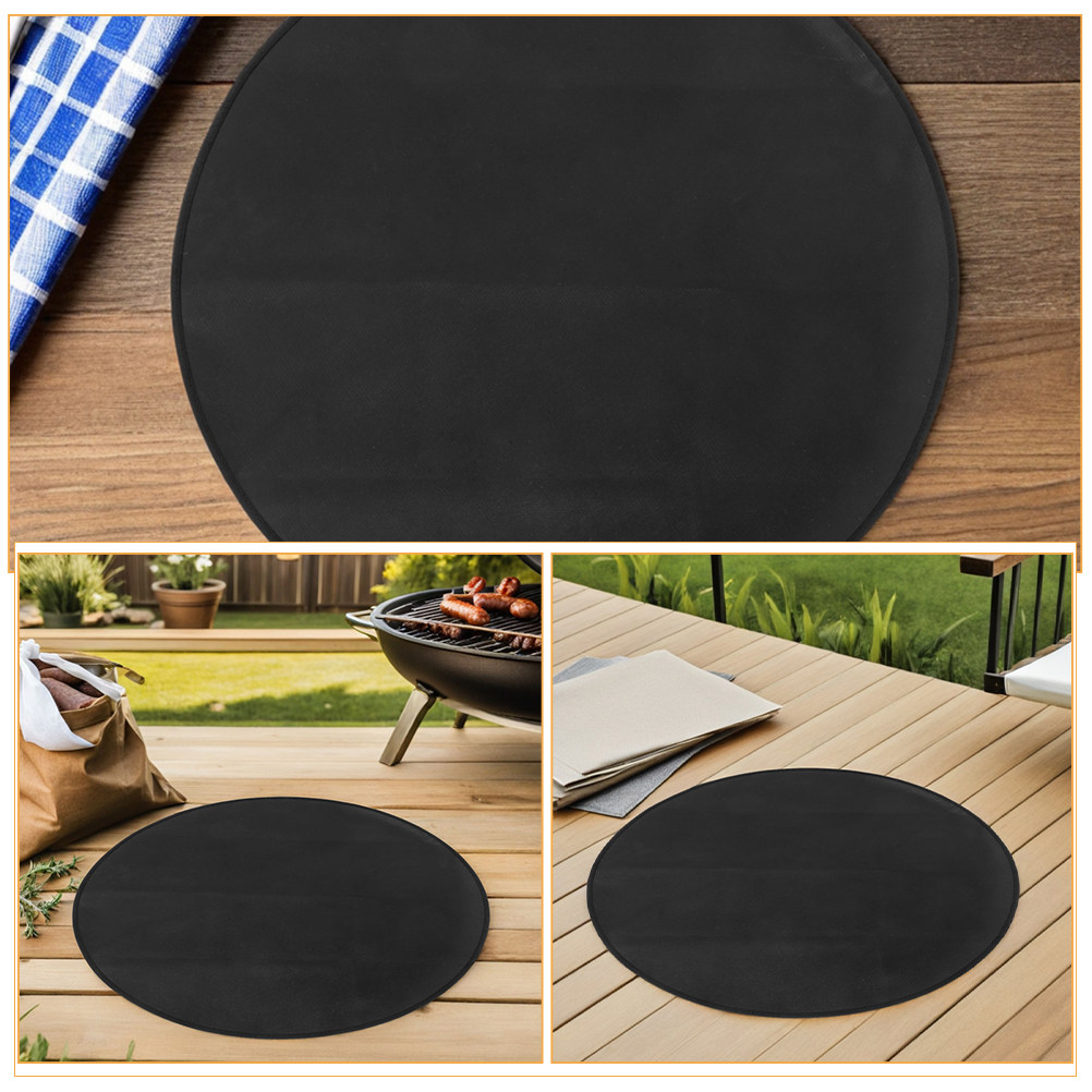 Runde feuerfeste Grillmatte, h – Outdoor Camping Fire Pit Bewertung und Preis