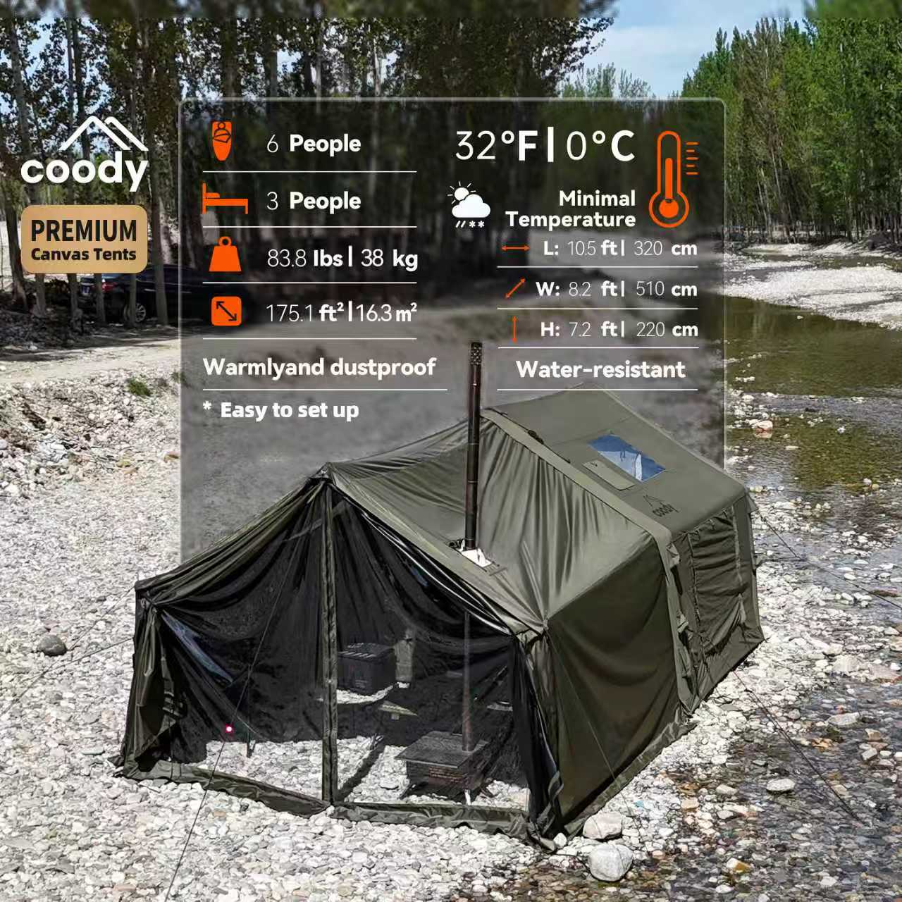 8.0+ Aufblasbares Foyer-Luftze – Camping Zelt Outdoor Bewertung und Preis
